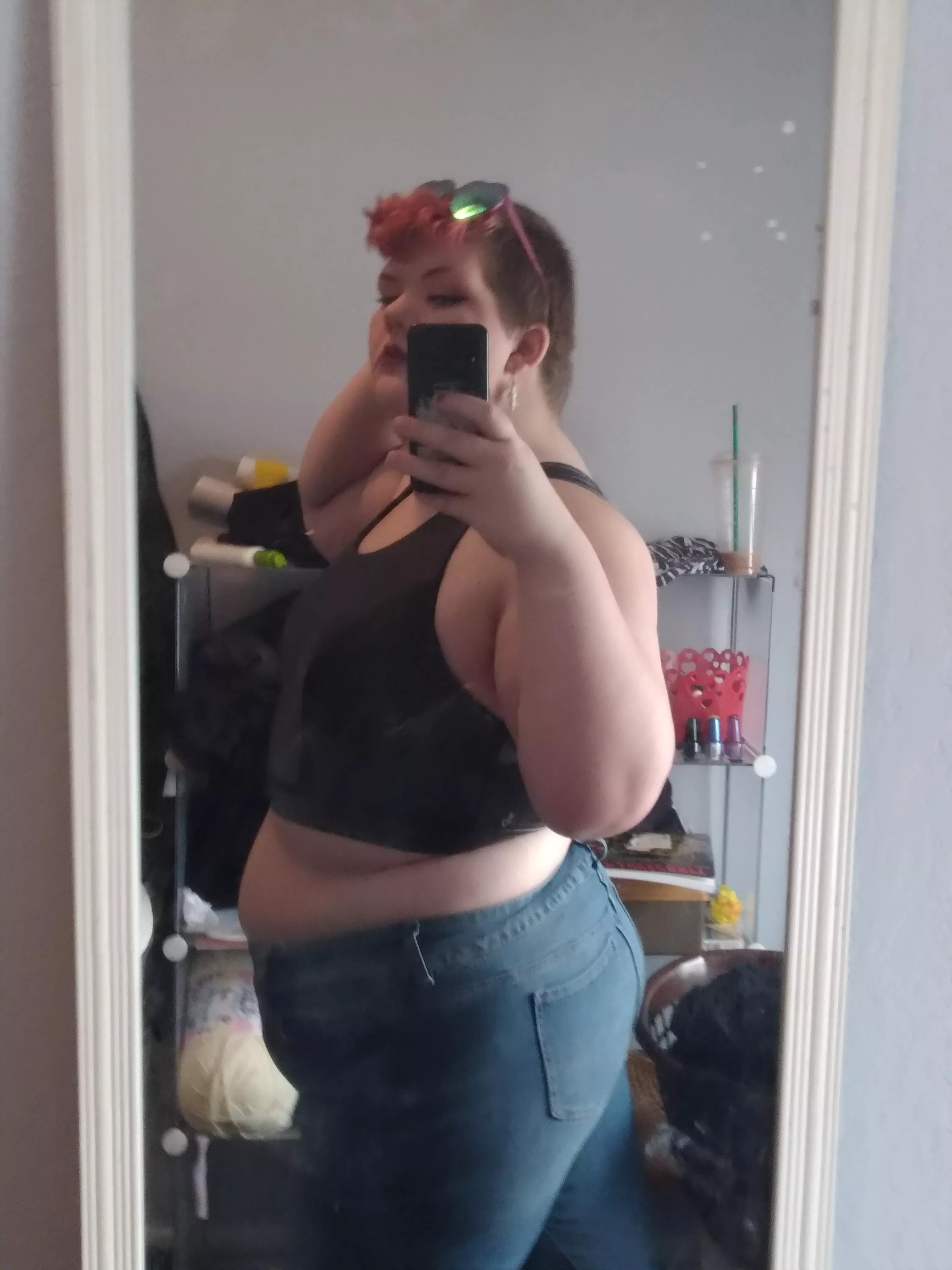 Wish I could actually wear this to work but still fun to dress up posted by harleysong3