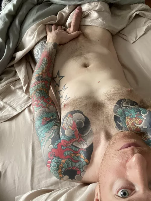 Wish I could stay in bed all day by giraffechickenzz