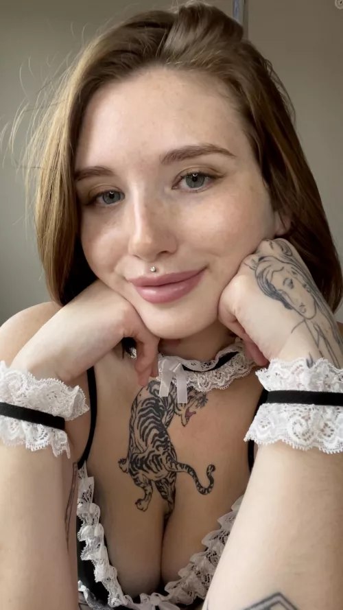 Wish it wasn’t gloomy outside so that my freckles can really pop by SellRemarkable2301