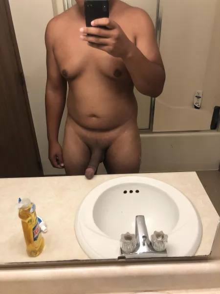 Wish my big black cock was in your face by GreenGem400709