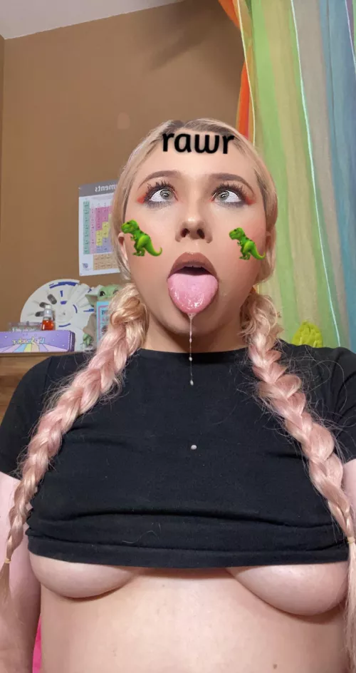 Wish the filter wasn’t on for this one but it’s too good not to share🤤💦 by Princesslillyof