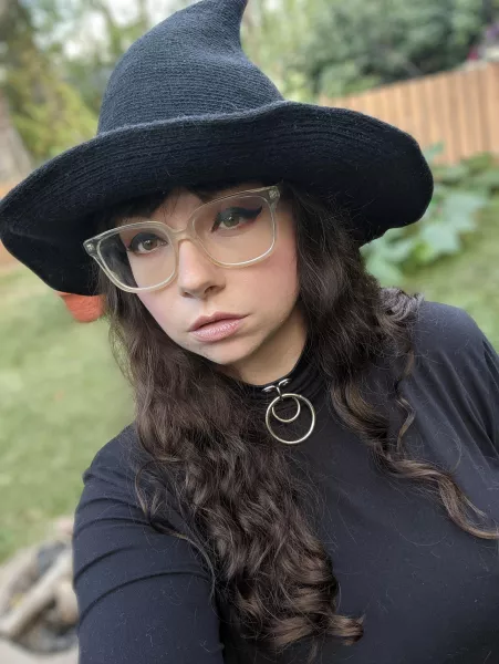 Witch in the garden! by Annaleigh_Mi