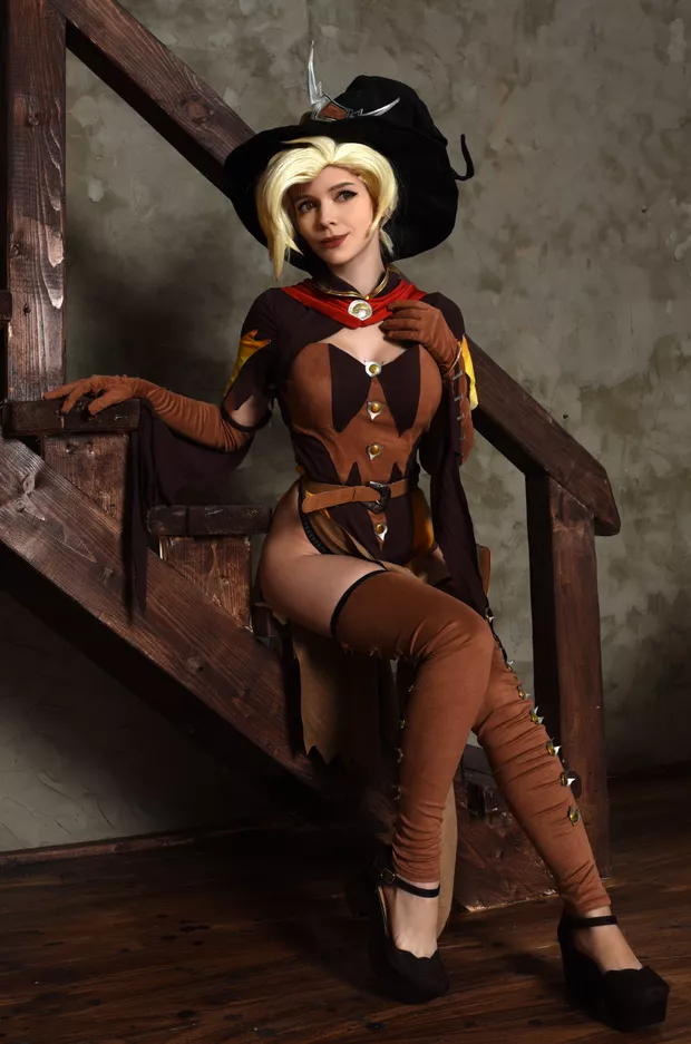 Witch Mercy - Overwatch posted by irina_sabetskaya