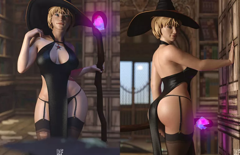 Witch Wattson (Rude Frog) [Apex Legends] by Kuro-Oji