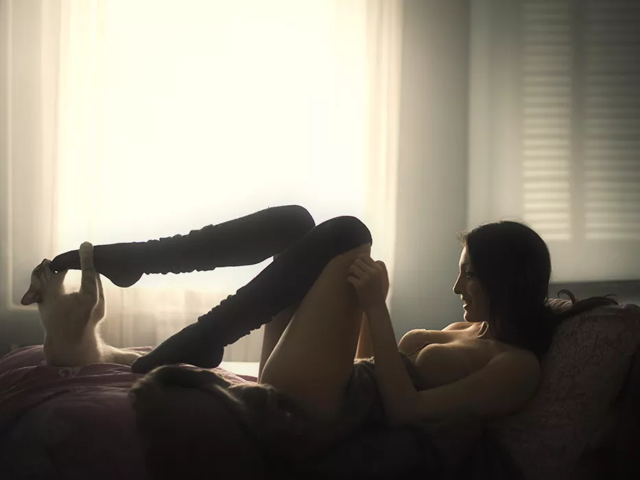 With a kitty posted by throw0101aa