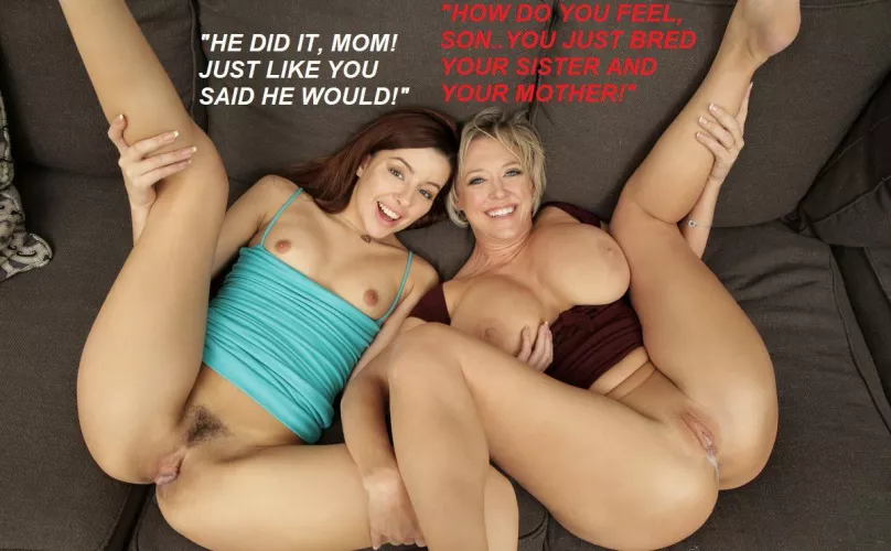 With dad gone someone needed to carry on the family. Thankfully your mom and sister were very willing to help! by South-Birthday8957