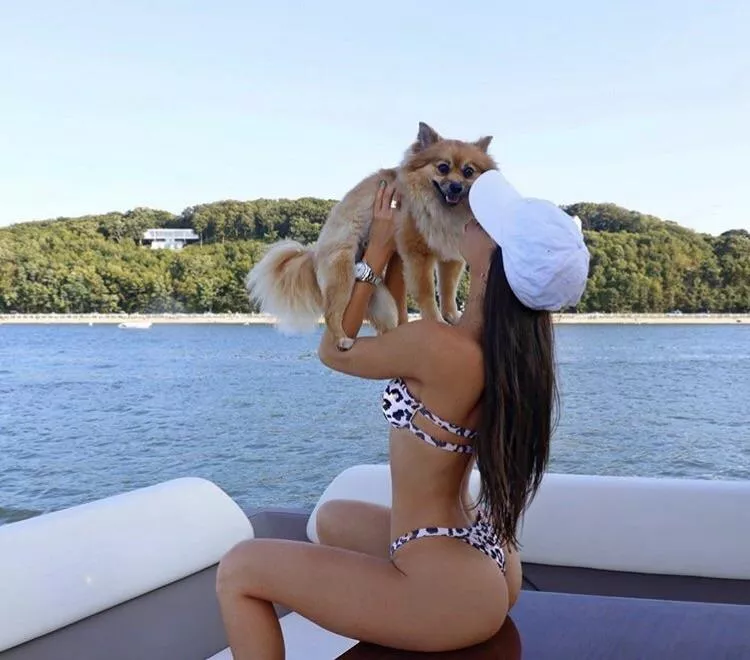 With her dog posted by [deleted]