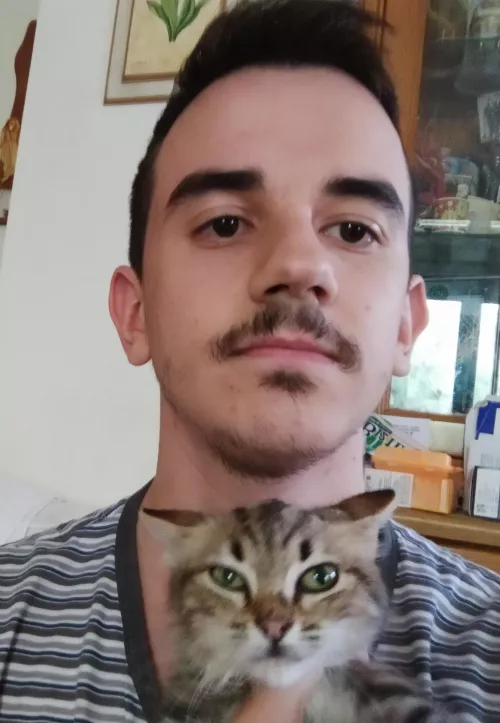 With my beloved Frida by Axaxou