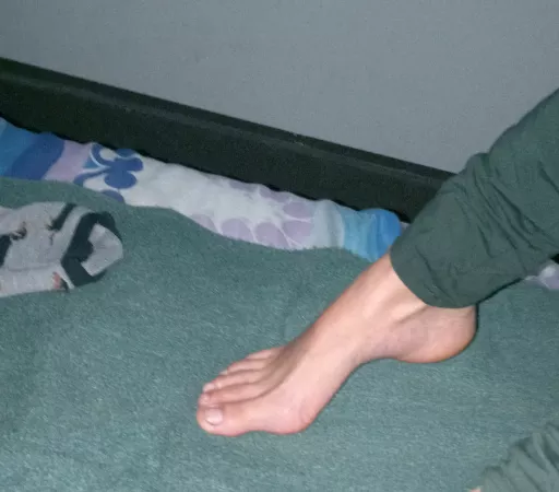 With or without sock? by Sabrinasfeet555