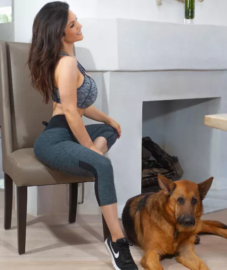 With the dog by ProximaBee