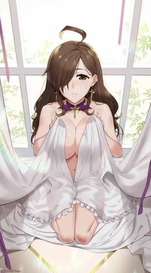 Wiz lost her clothes (sendo) [KonoSuba] by queshu22