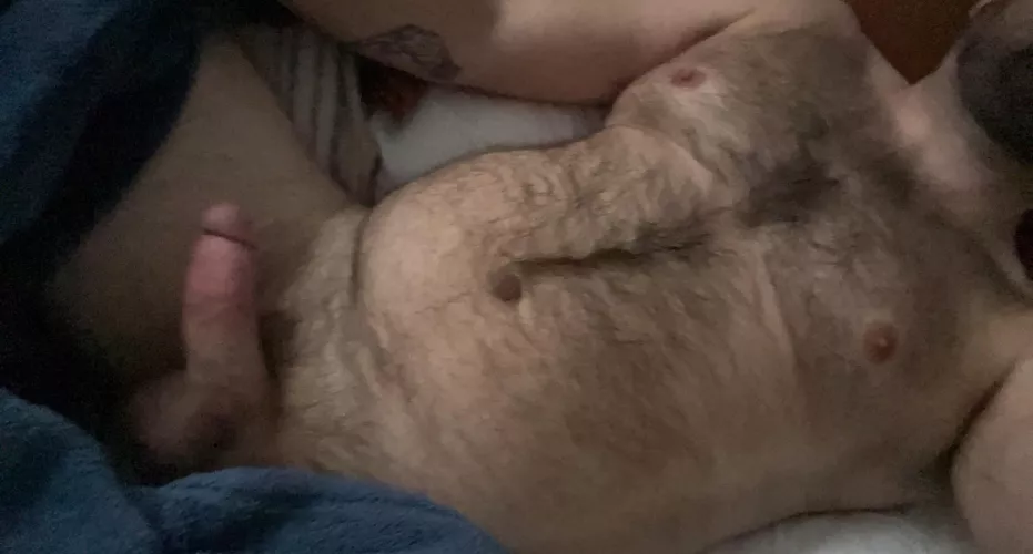 Woke up like this… who wants to help me take care of this? by cub93taway