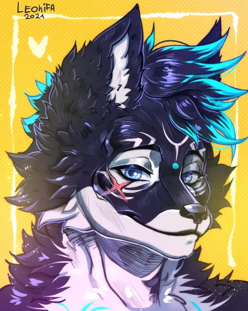Wolf for gayfurrylover56 [Art by Me] by Longjumping_Sign_933