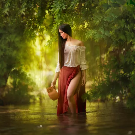 Women In Ponds by paredocks