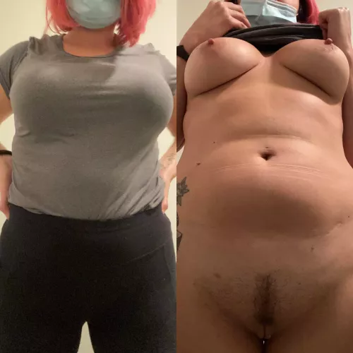 Wonder how many clients would cum on my landing strip if they knew I wanted it! [F] by toraodyne