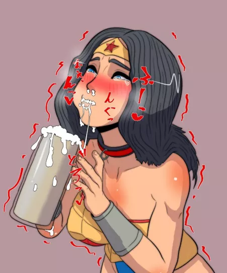 Wonder Woman Can't Finish It All (sen-kg) [DC Comics] by Iamdoingathing
