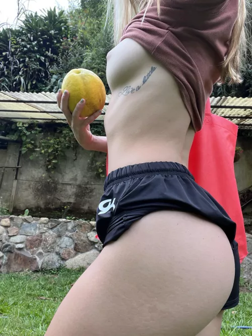 Wondering if you’d like to go fruit picking with me by p3aches_n_cream