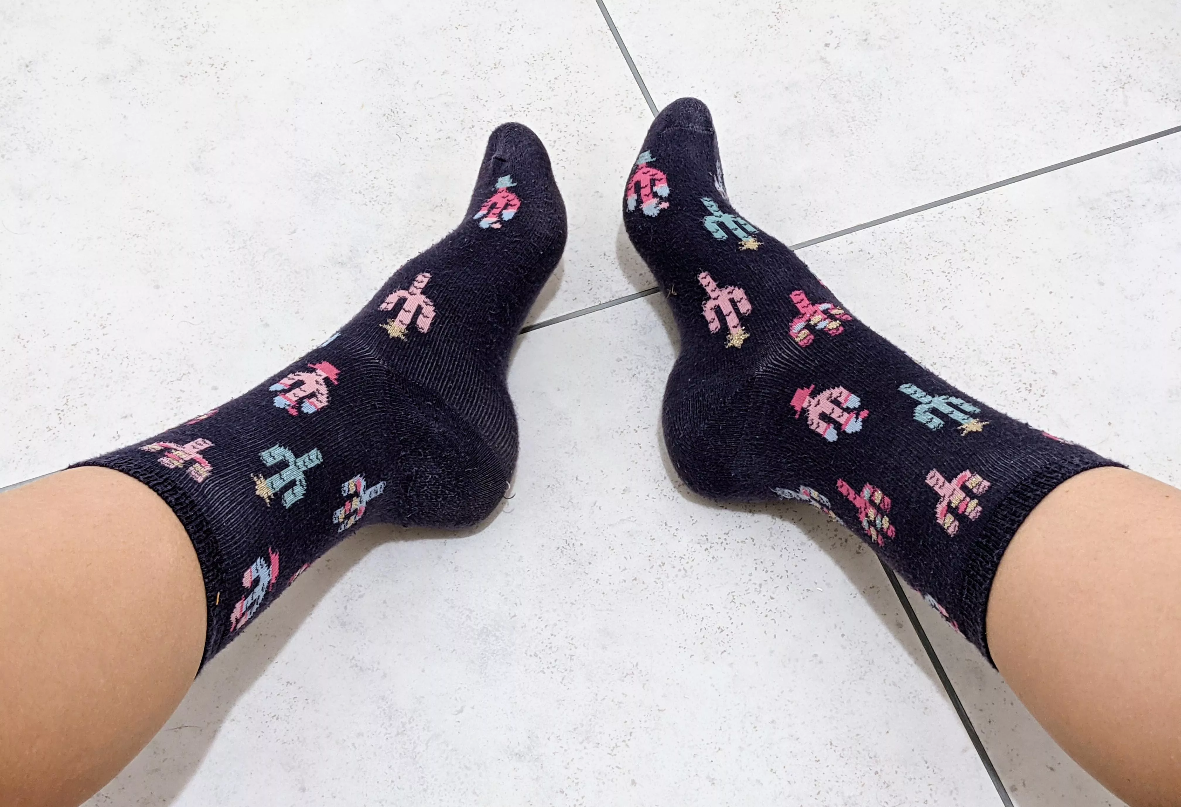 Wore these in bed last night 🤤 [Female] posted by the-sockslut