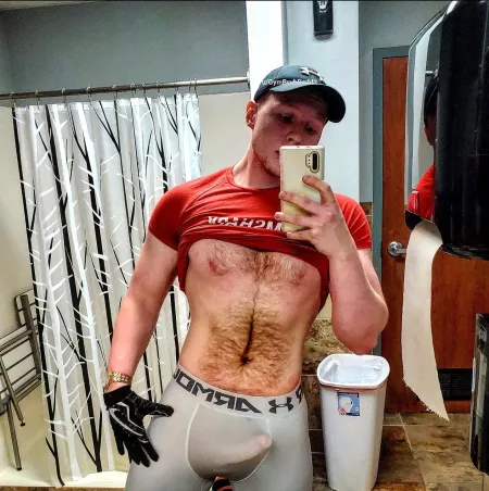 Wore these to the gym, had more people then normal wanting me to spot them. I wonder why 😝😁 by GymBruhReddit