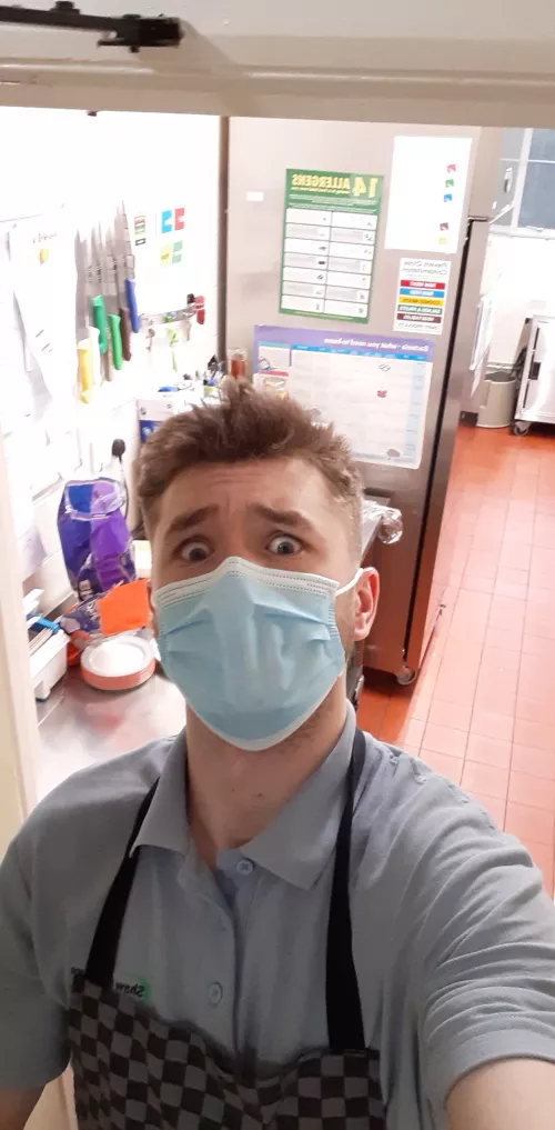 Work being work, needed in the kitchen after a care shift 😫 by BrbMakingACuppaT