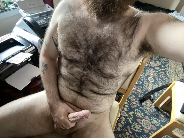 Work can wait by bigrredbeard123