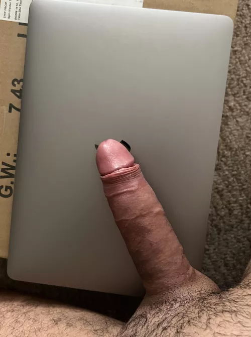 Work from home laptop and penis by KitchenDimension6238
