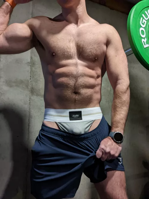 Worked up from my workout by Potential-Sandwich99