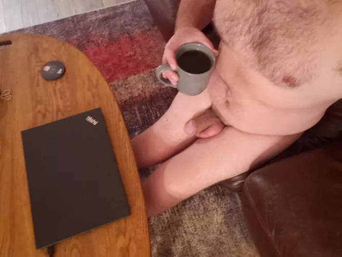 Working from home definitely has its Perks. by Anderso22