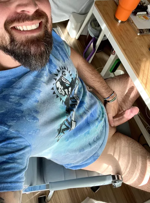 Working hard this afternoon by GAontheSide