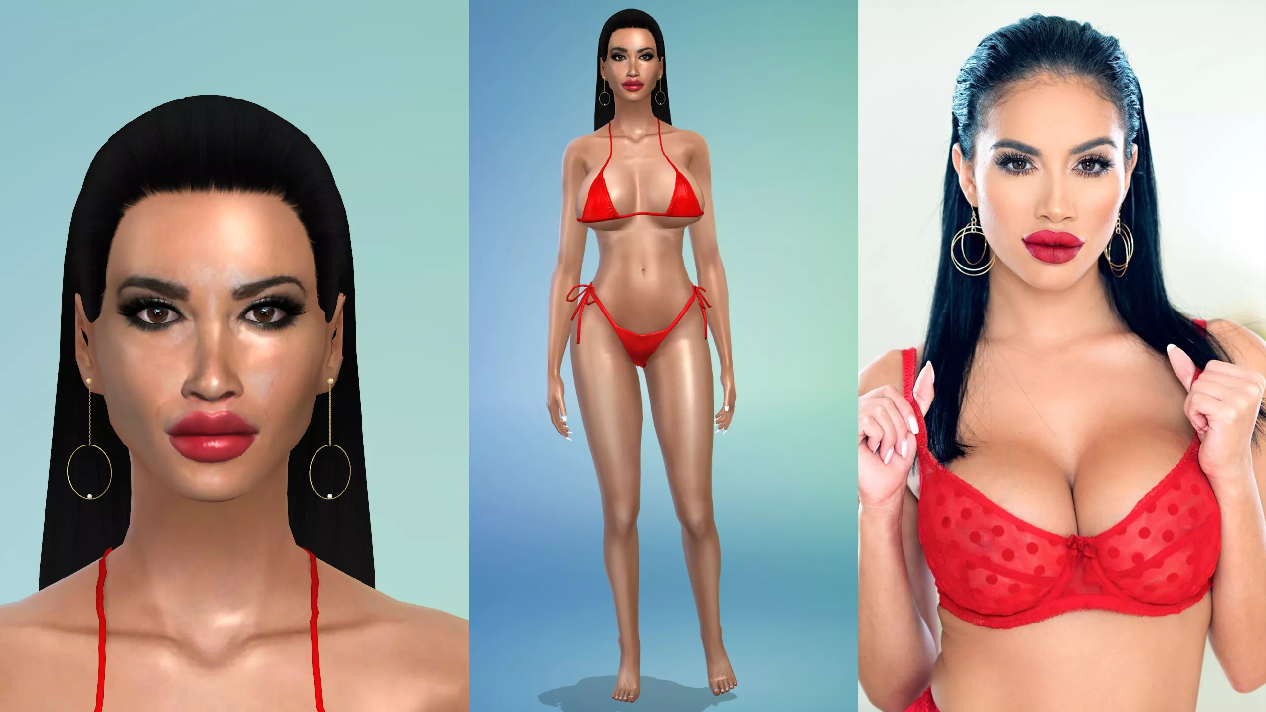Working on a 3d version of Victoria for the Sims4 posted by DevilAngelSims