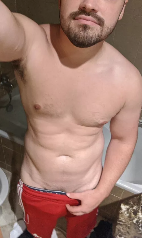 Working on cutting down. I can go down on you next 😈 (m) by Reddit_Banditt