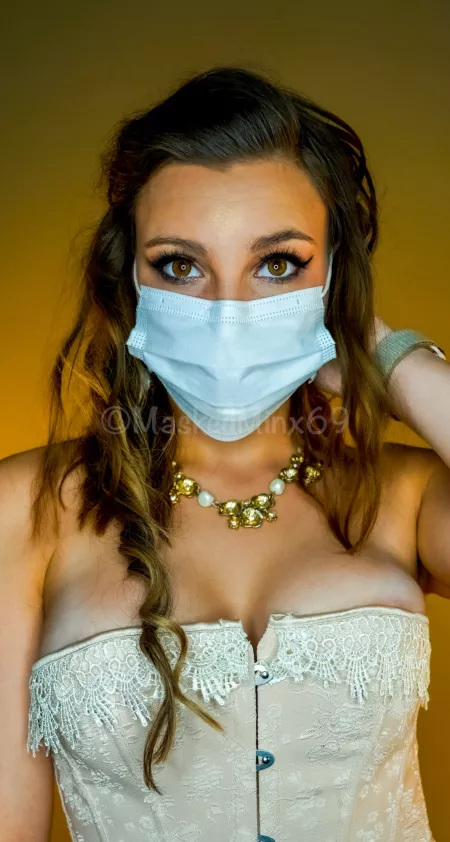 Working on finding the right fit but I’m loving how this looks! (Corset from AdoreMe) by MaskedMinx69