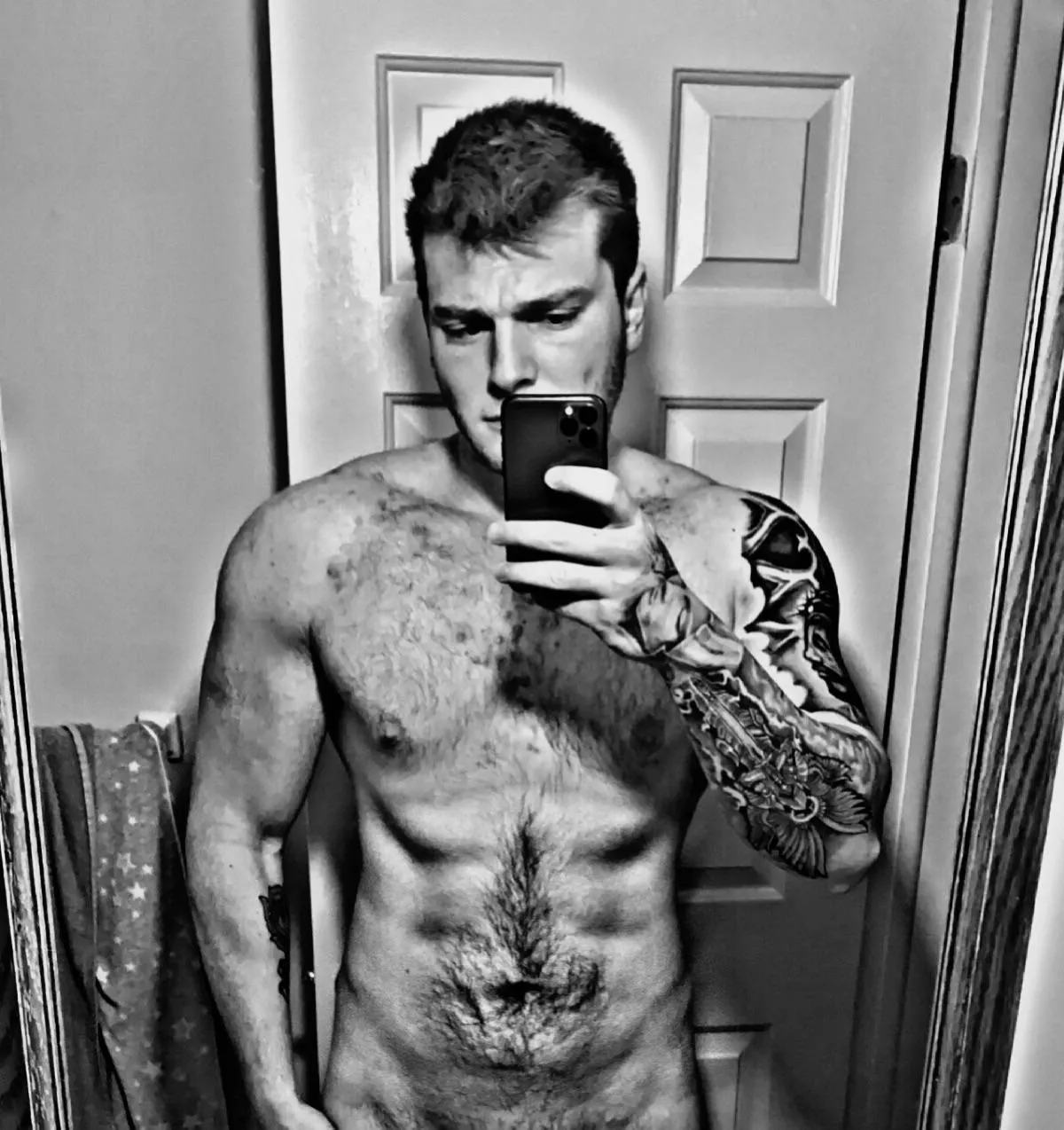 Working on getting my sleeve finished 😏 posted by Tommyw230