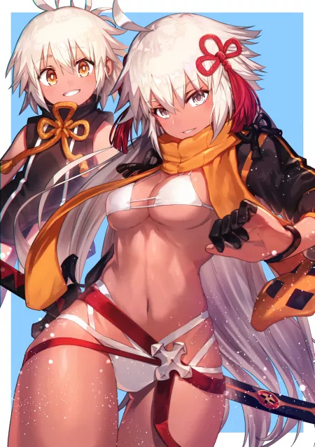 Working on that tan by theonetruekaiser