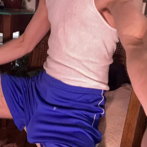 Working out commando by SecretHost35