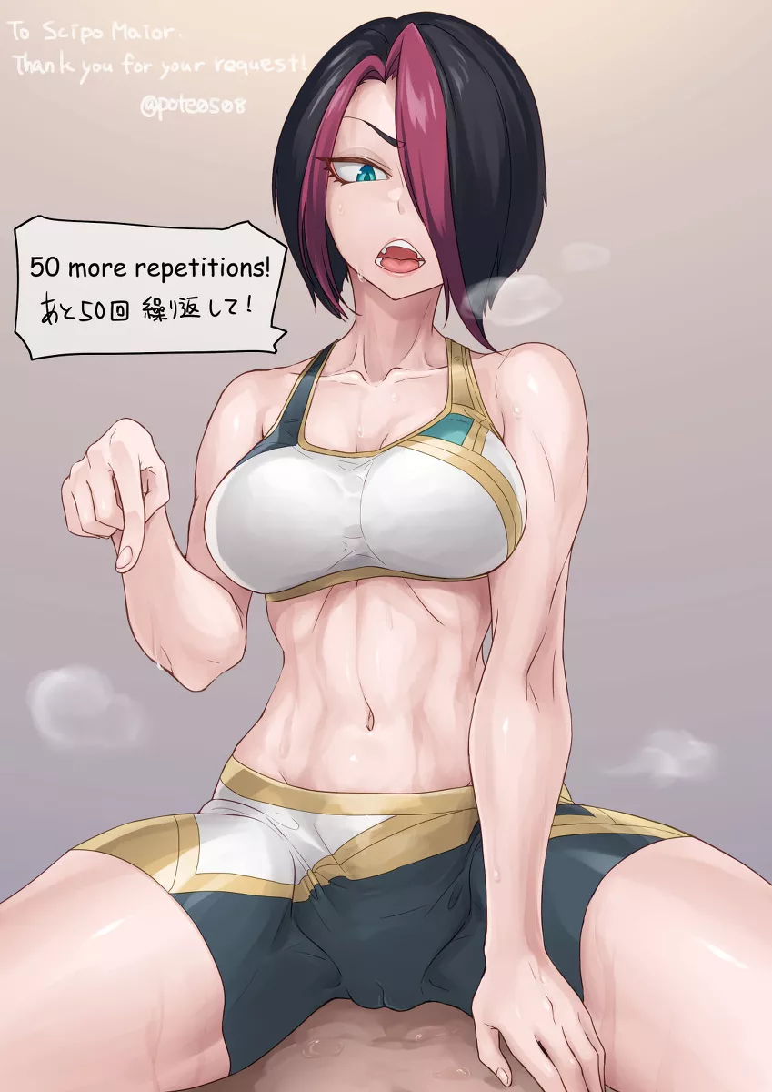 Working out with Fiora (pote0508) posted by Iamdoingathing