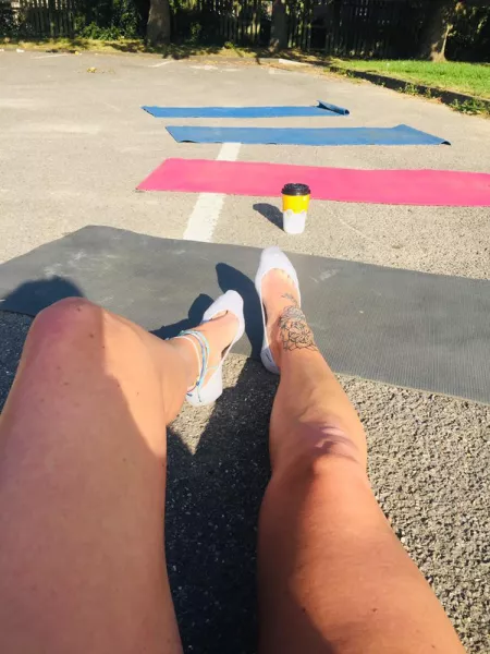 Workout day, would you smell them??☺️😇🖤❤️ by kokkina_aphrodit