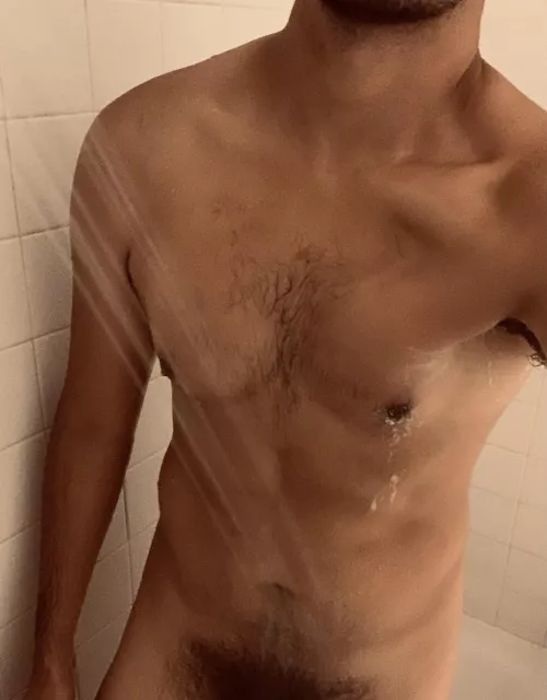 Workout done, time to clean off. by mrod_88