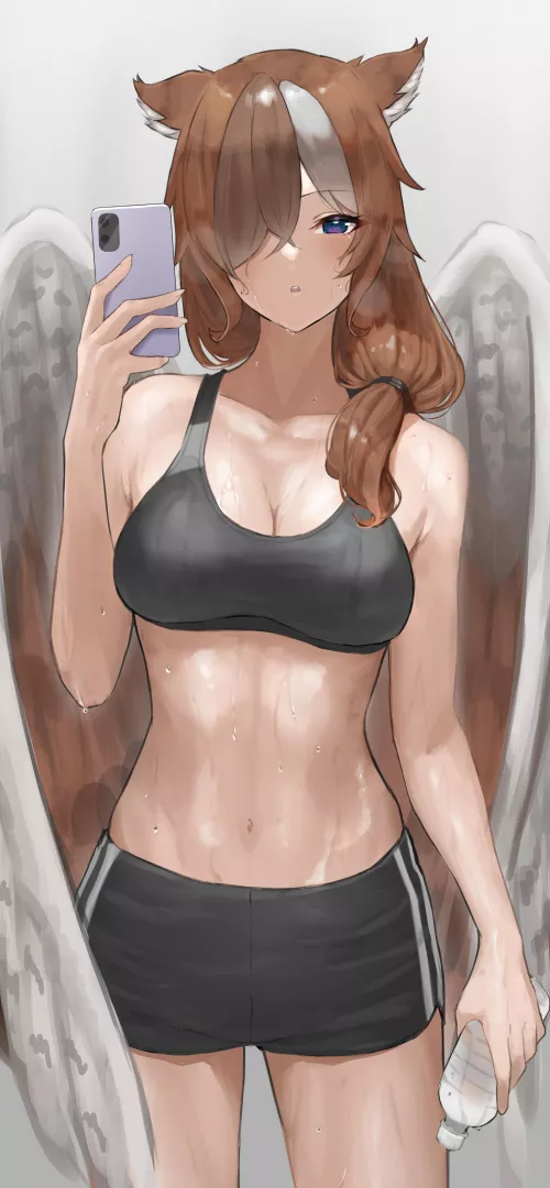 Workout Selfie by ImminentJustice