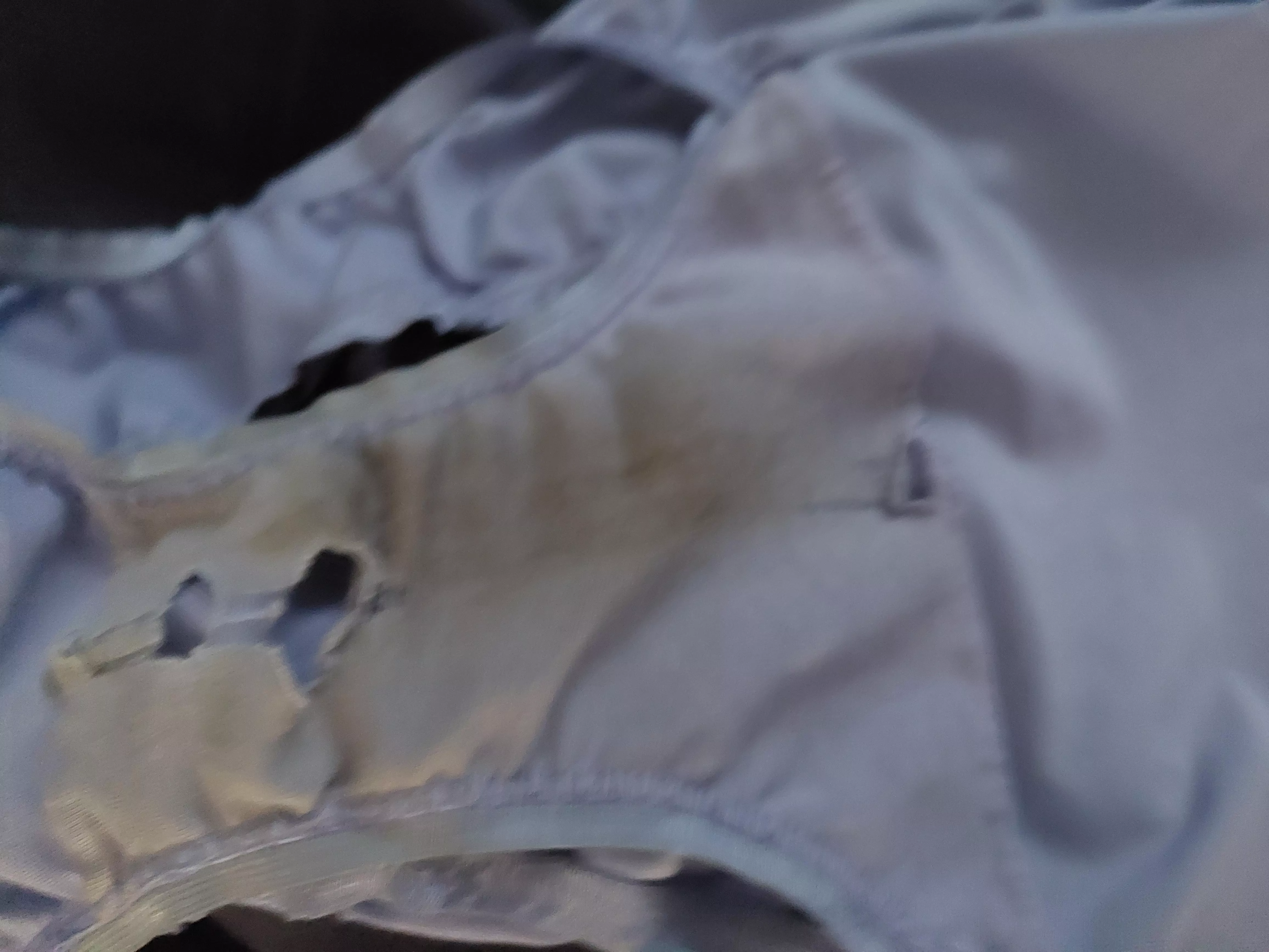 Worn from rubbing her pussy posted by Master_Carry_8176