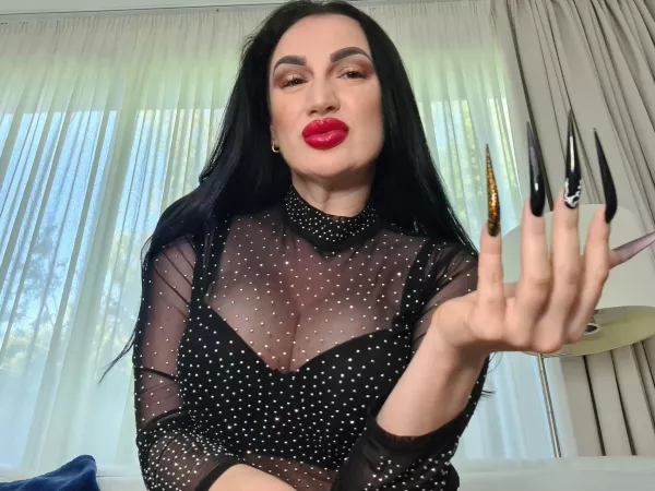 Worship My Divine Stiletto Nails by longnailsMILF