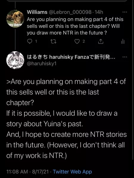 Would love to see her past tbh. She said only 26 pages are left so the work will be completed by Echobet96