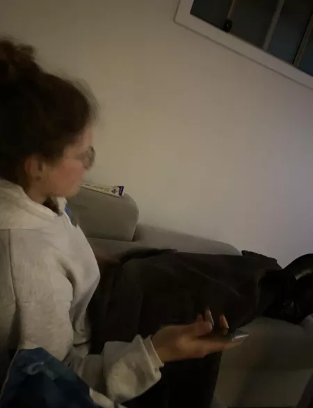 Would love to watch you snuggle under the blanket with my girl and have her jerk your cock by naughtynaughty200