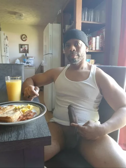 Would this be considered a breakfast of champions? by RepresentativeIll862