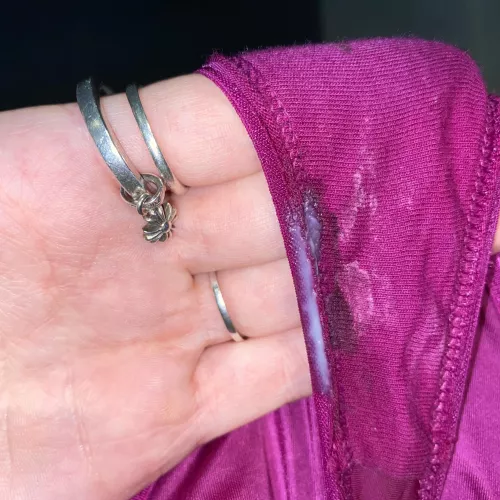 Would ya clean up my dirty panties for me?? by Redxxxsuede