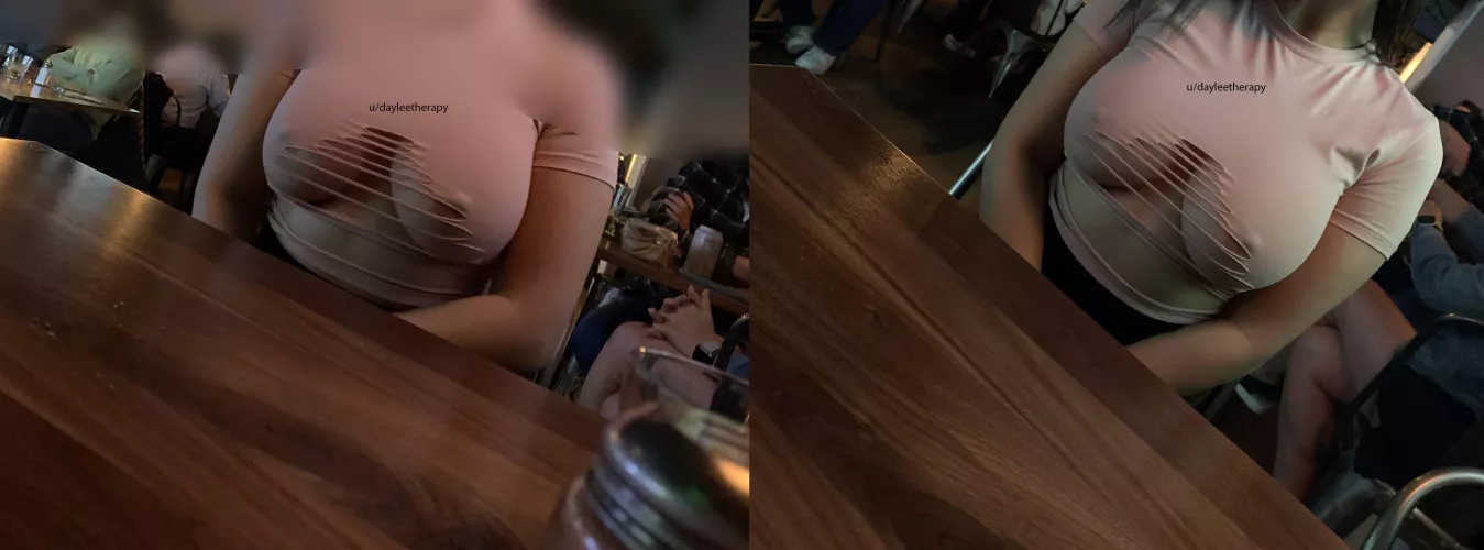 Would you be watching the game if I showed up at the bar? by dayleetherapy