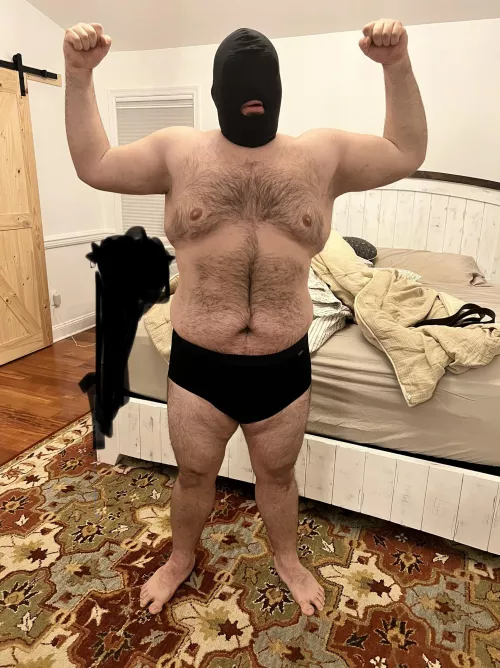 Would you believe me if I said I was 300lbs of fun? by Upstairs_Buddies