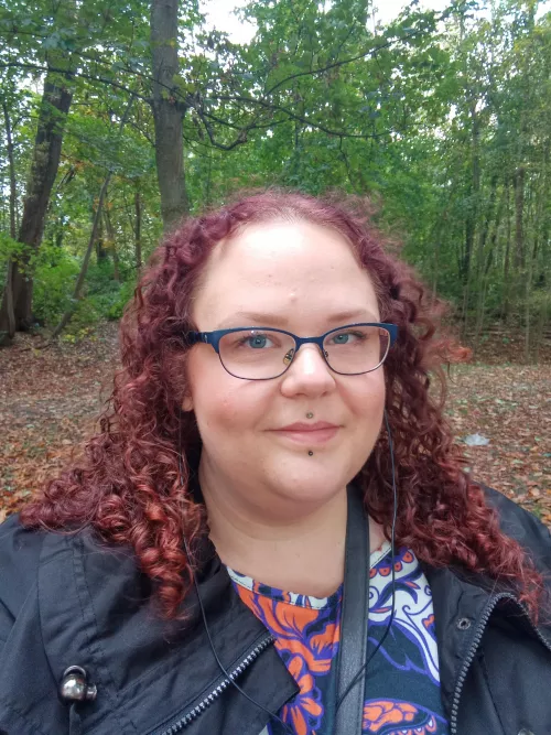 Would you come and play with me in the leaves? by curlykatiecupcakes