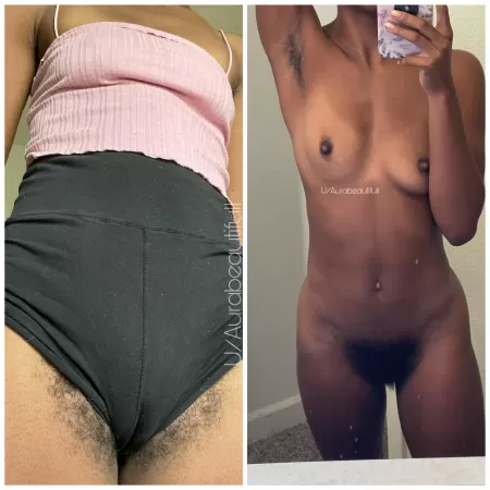 Would you date a girl with a thick pussy bush like mine? Be honest😅 by Aurabeautifull