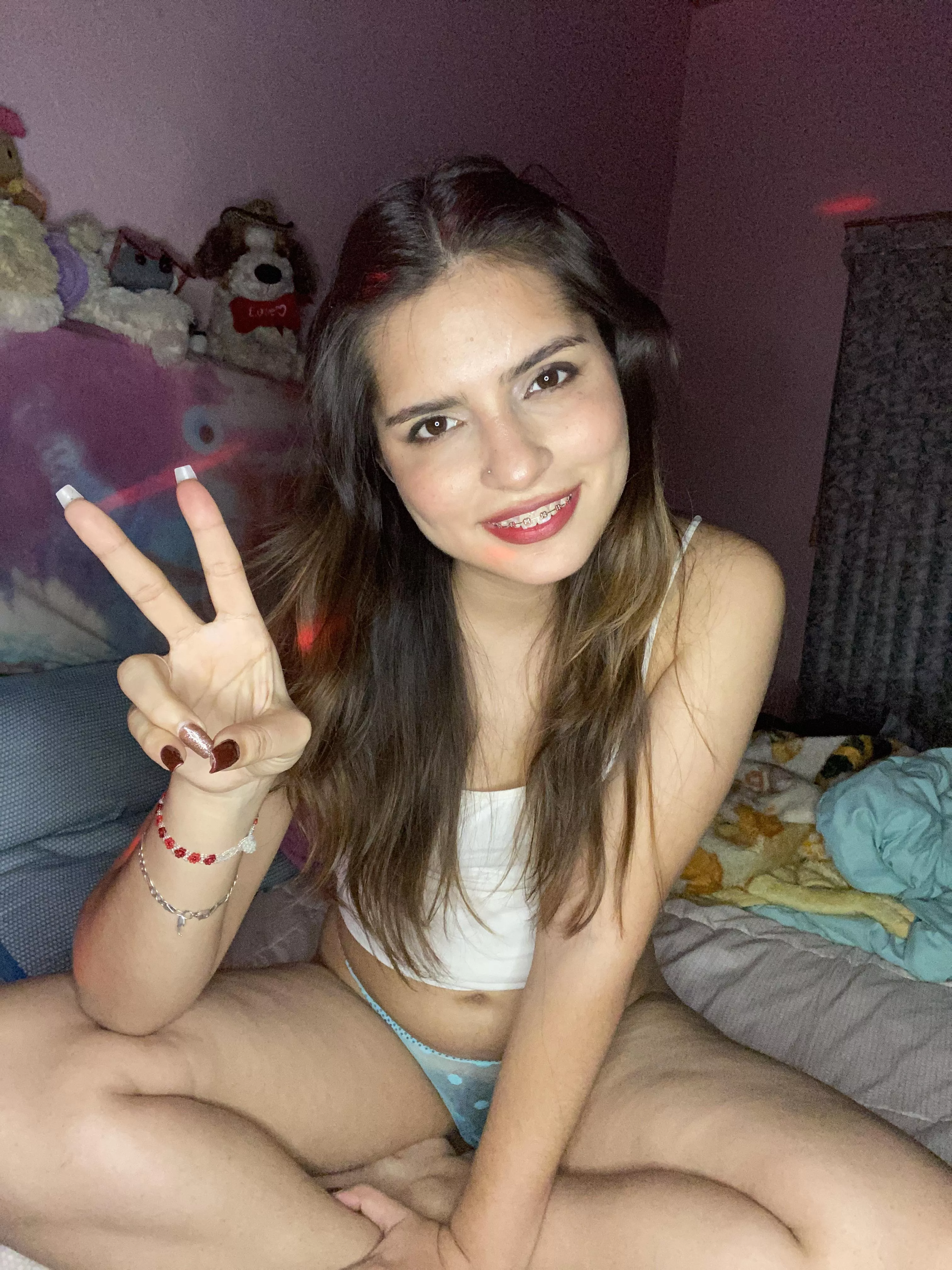 would you enjoy my pajama party?🧸 posted by cheekydanii